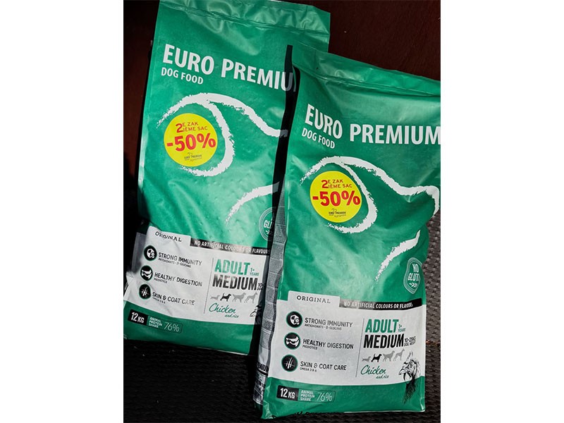 Actie Euro premium Dog food 