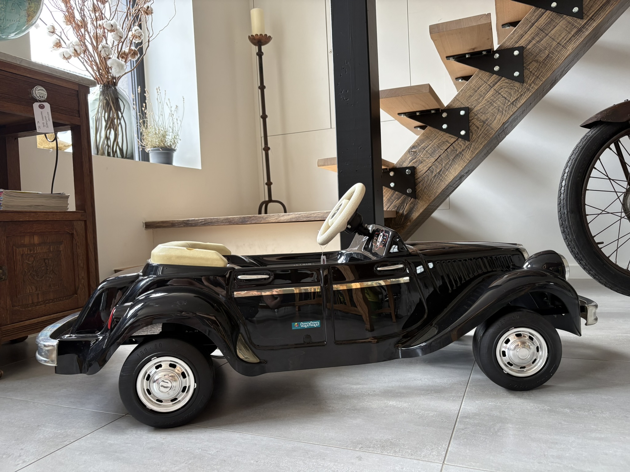 Trapauto zwart - traction avant 