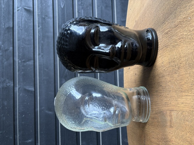 Hoofden in glas