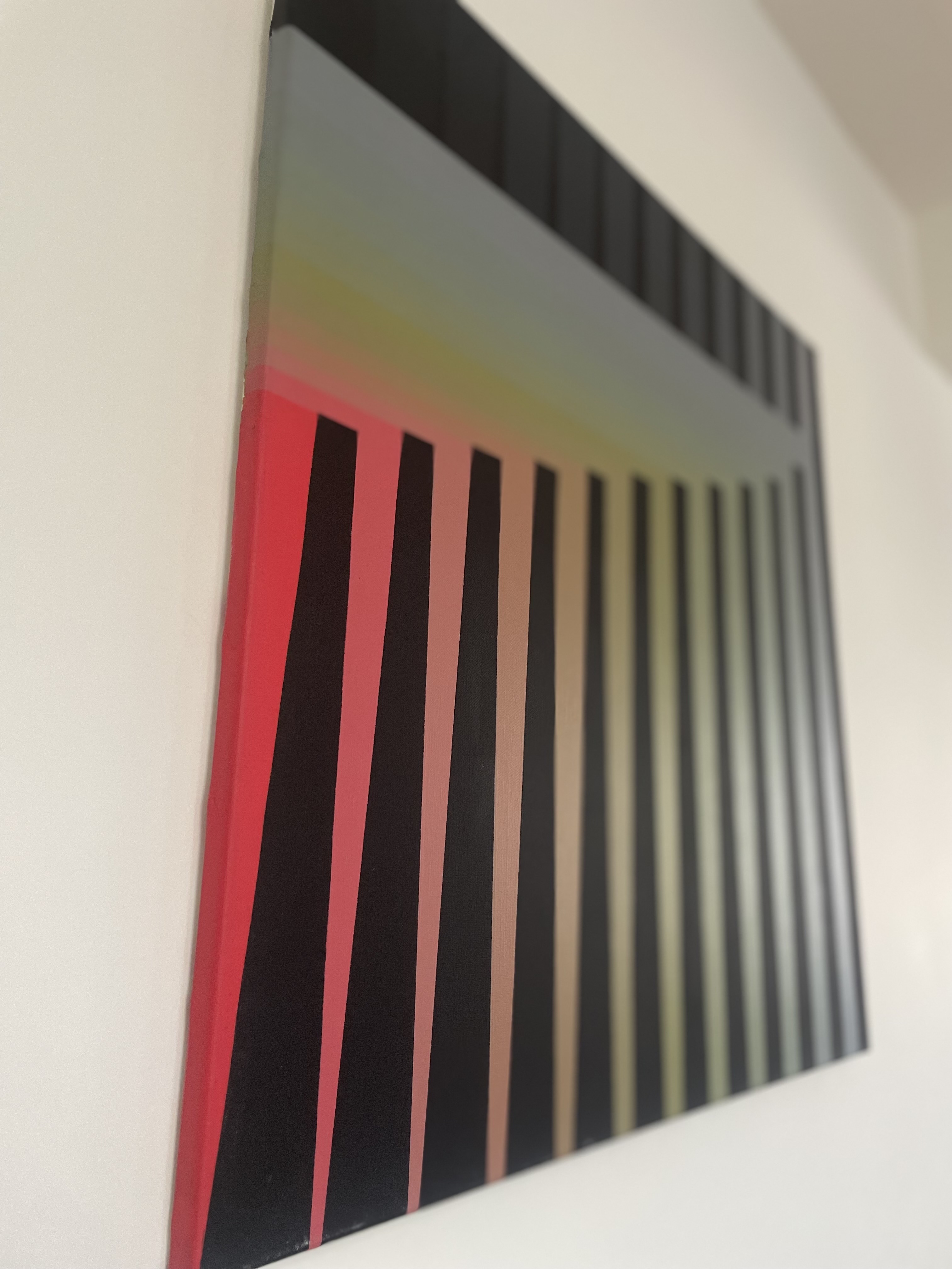 Schilderij (Abstracte geometrische vlakken)