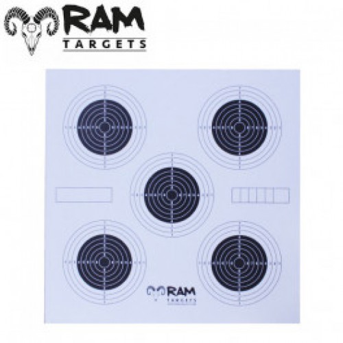 RAM Schietkaarten 14x14 FIVE