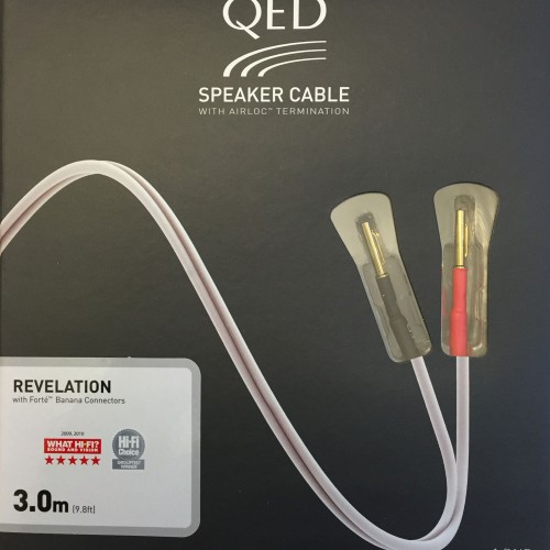 QED Signature Revelation speaker kabel set