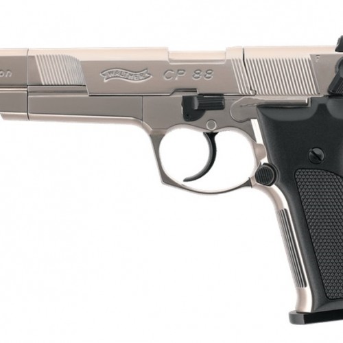 Walther CP88 Competition nickel finish