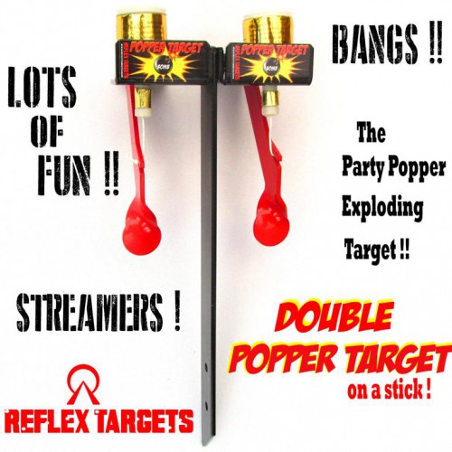 Double Party popper Target on spike