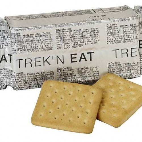 Trekking Biscuits Noodrantsoen – 12 Stuks Lang Houdbare Survival Koekjes voor Bushcraft, Preppers 