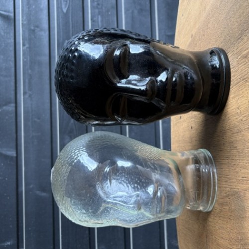 Hoofden in glas