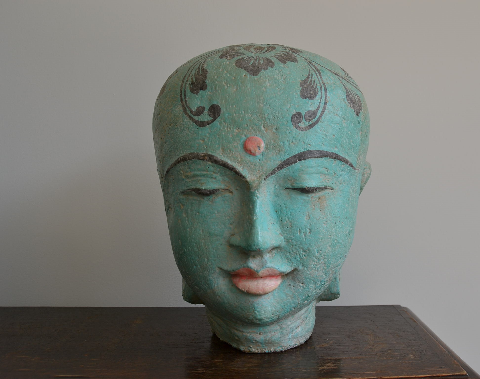Buddha hoofd uit steen