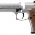 Beretta M92 FS nickel wood