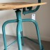 Vintage bureau stoel (verstelbaar)