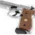 Beretta M92 FS nickel wood