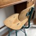 Vintage bureau stoel (verstelbaar)